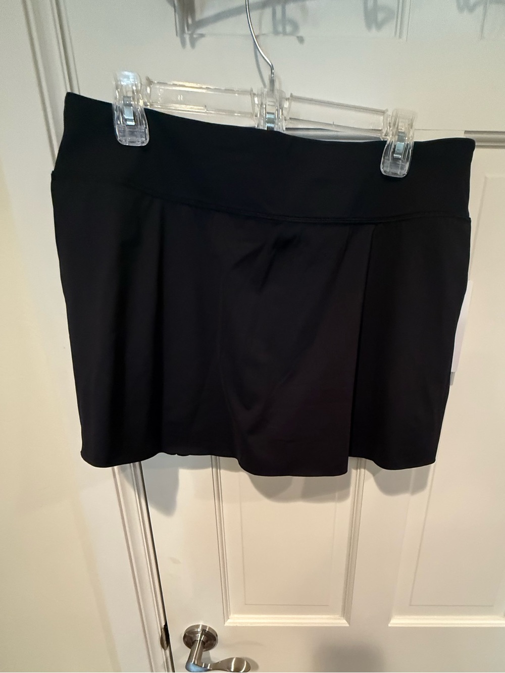 NWT Women's Athleta Ace Advantage Active Black Skort XL 13.5”
